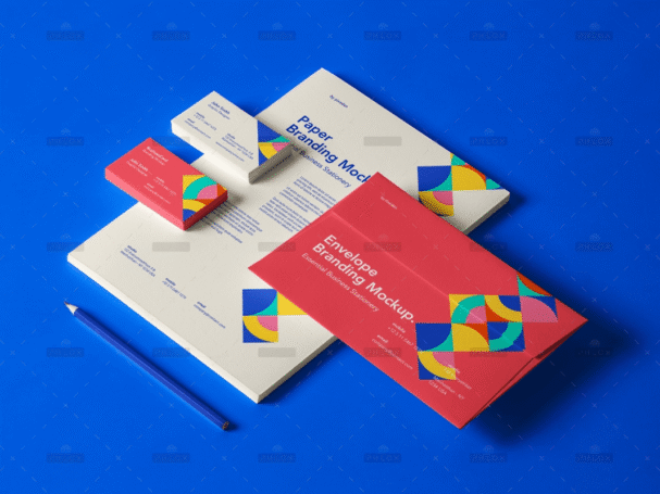 demo attachment 3094 essential business stationery mockup preview